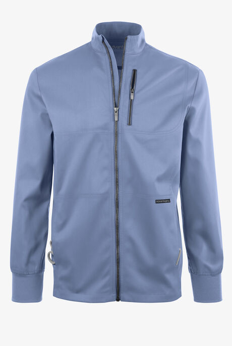 Chaqueta médica abrigada UA Advantage STRETCH con cremallera y 4 bolsillos para hombre