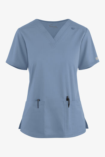 Butter-Soft STRETCH Women's 4-Pocket V-Neck Scrub Top