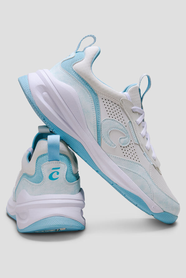 Zapatillas deportivas Clove Strada White/Brushed Aqua con cordones para mujer - null - 4