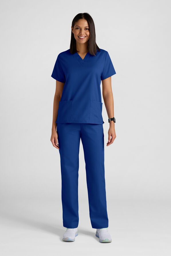 Strictly Scrubs Women's 4-Pocket Scrub Set - Galaxy - 2