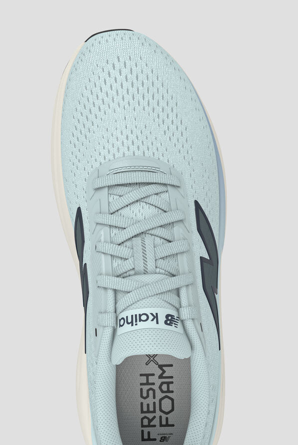 New Balance Women's FRESH FOAM X Kaiha Road Glint Blue/ Navy Athletic Lace Up Shoes - null - 2