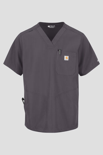 Carhartt FLD & RSCU Rugged Flex Men's 4-Pocket STRETCH V-Neck Ripstop Scrub Top