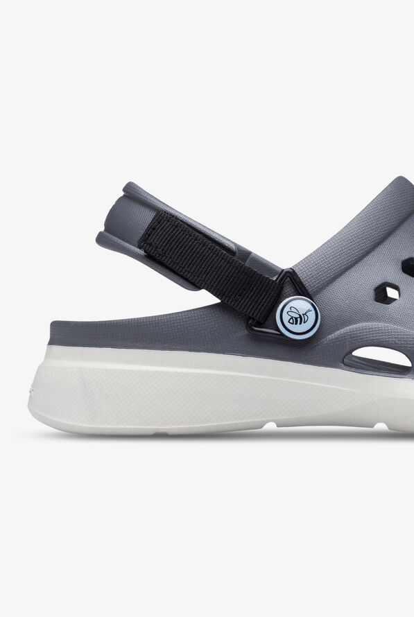 Joybees Unisex Modern Charcoal/Light Nursing Clogs - null - 4