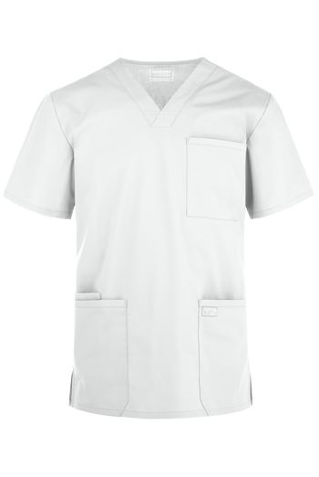 Cherokee Workwear Professionals Men's 4-Pocket STRETCH V-Neck Scrub Top