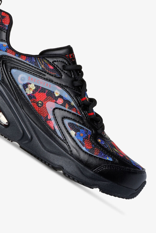 Skechers Street Women's TRES-AIR UNO - BOTANICAL BLISS  Athletic Lace Up Nursing Shoes - null - 3