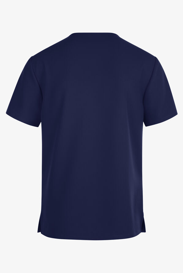 Cherokee Workwear Originals Ultra Men's 2-Pocket V-Neck Scrub Top - Navy - 2