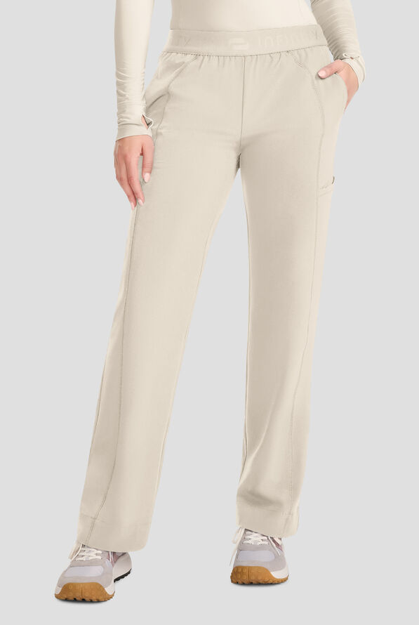 Infinity GNR8 Women's 5-Pocket STRETCH Wide Leg Scrub Pant - Vapor - 1