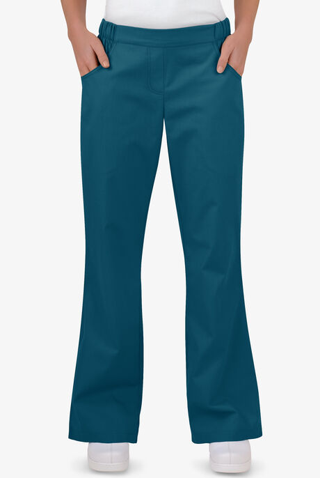 Butter-Soft Core Women's 5-Pocket Bootcut Mid Rise Scrub Pants
