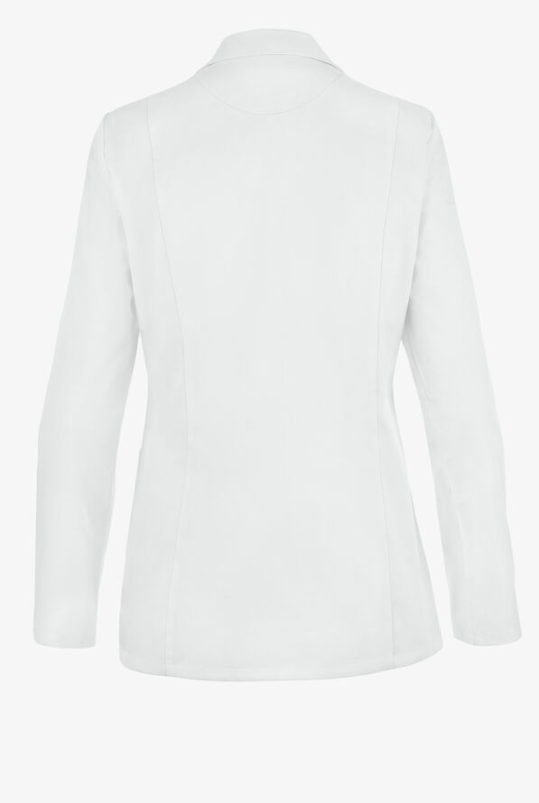 Cherokee Project Lab Women's 28" 3-Pocket Lab Coat - White - 2