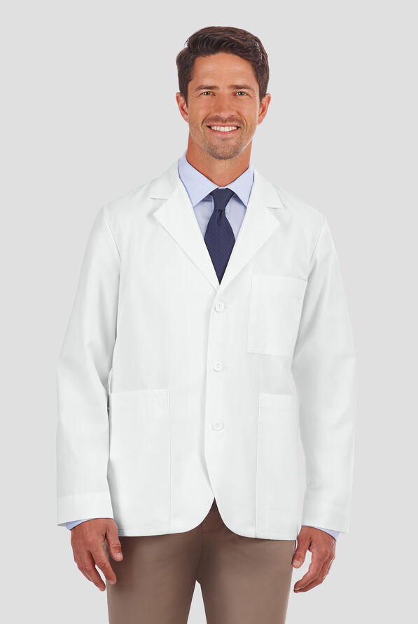 White Swan Meta Unisex 7-Pocket Coat - White - 2