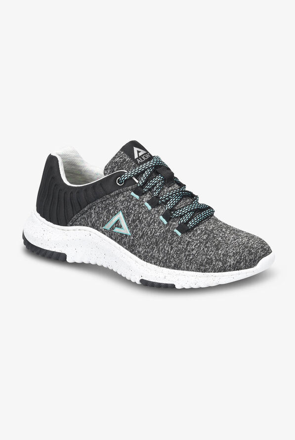  Align&trade; Women's Elin Black/ Grey Athletic Lace Up Nursing Shoes - null - 4