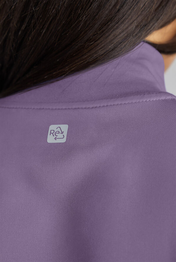 Blusa médica ReSurge Rhine de corte holgado (oversized) con 5 bolsillos para mujer - Purple Dusk - 6