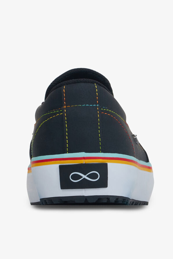 Infinity by Cherokee Women's Rush Radiant Rainbow Athletic Slip-on Nursing Shoes - null - 3