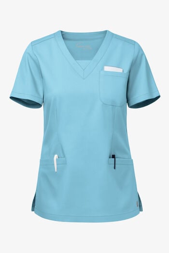 Butter-Soft STRETCH Women's 3-Pocket Welt V-Neck Scrub Top