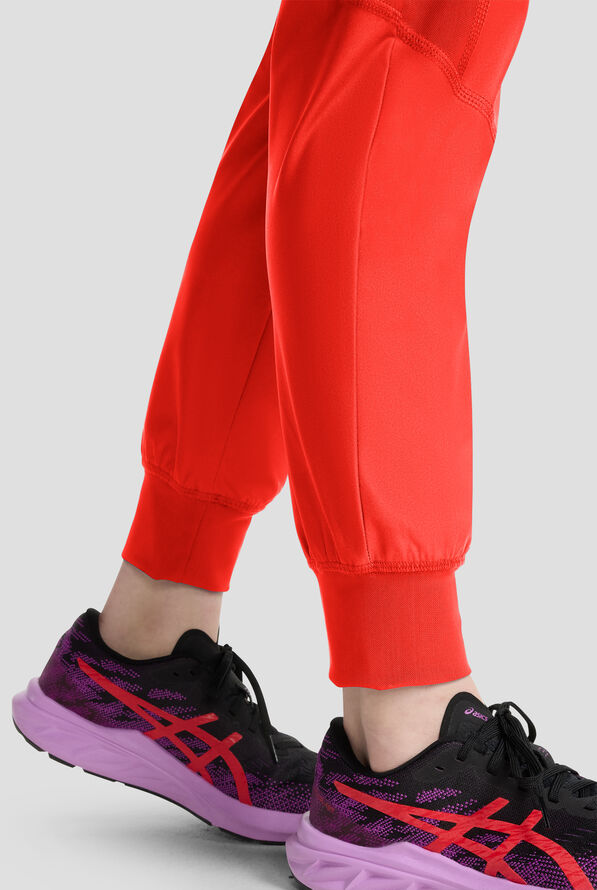 Infinity GNR8 Kinetic Knit Women's 4-Pocket STRETCH Cargo Jogger Scrub Pants - Firebird - 3