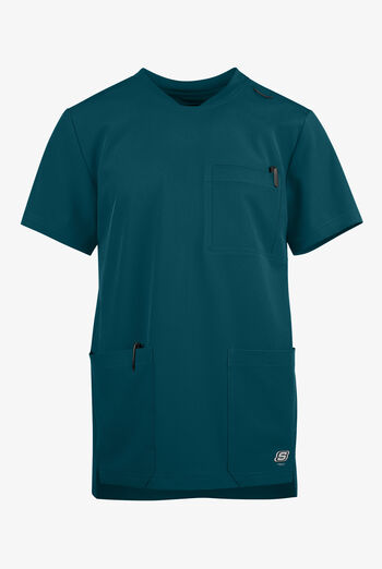Skechers by Barco Thesis Men's 3-Pocket STRETCH Tuck In V-Neck Scrub Top