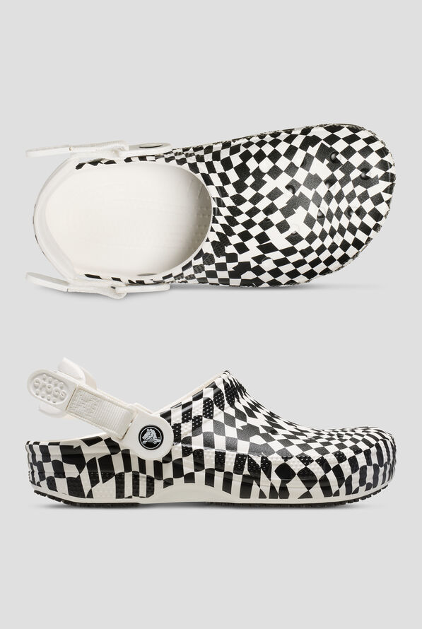 Crocs™ Unisex Graphic Classic Work Slip Resistant Clog - null - 1