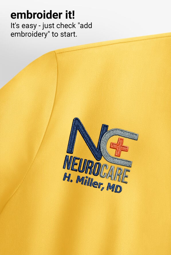 Butter-Soft STRETCH Women's 4-Pocket Sweetheart Neck Scrub Top - Pineapple - 5