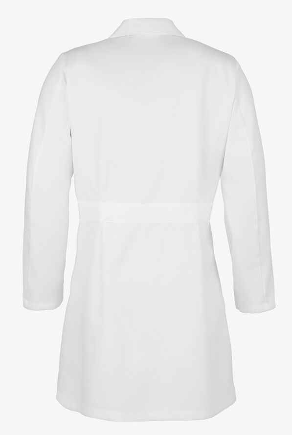 Fashion Seal Women's 35" 3-Pocket Lab Coat - White - 2