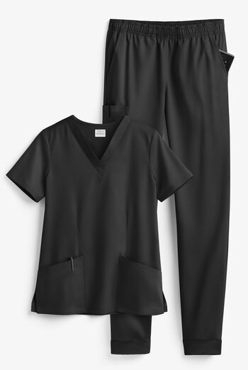 Conjunto de uniforme m&eacute;dico Tafford Active Stretch estilo jogger con 5 bolsillos para mujer