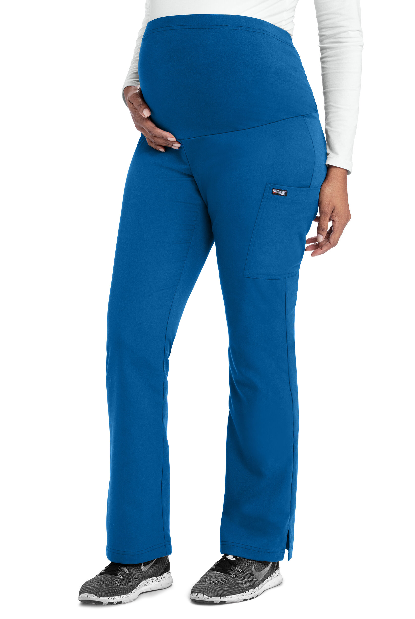 Royal blue maternity scrub pants Clearance