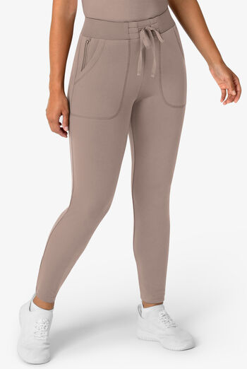 Wink Renew Knit Women's 5-Pocket STRETCH Ankle Zip Track Scrub Pants