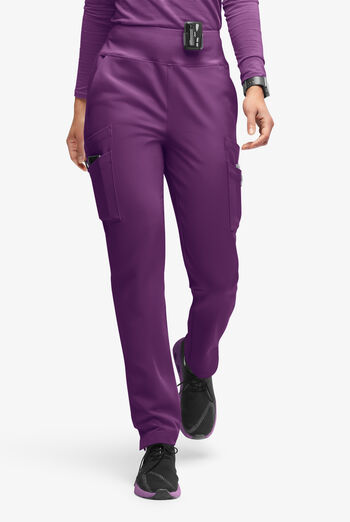 Pantalón médico Movement by Butter-Soft Carina estilo yoga con piernas delgadas y 7 bolsillos para mujer