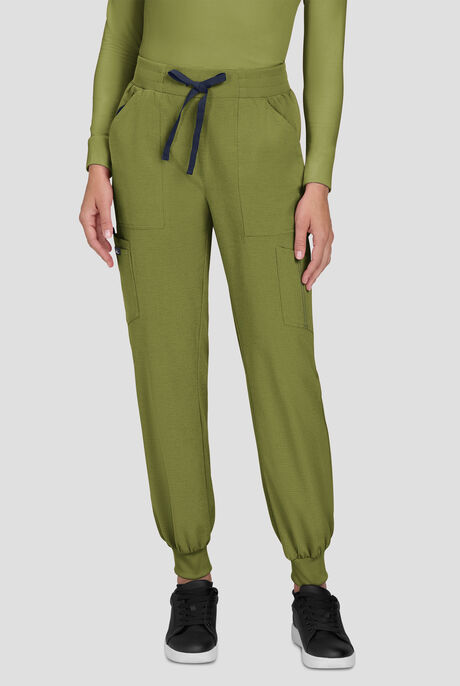koi Solis Hettie Women's 7-Pocket STRETCH Jogger Cargo Scrub Pants
