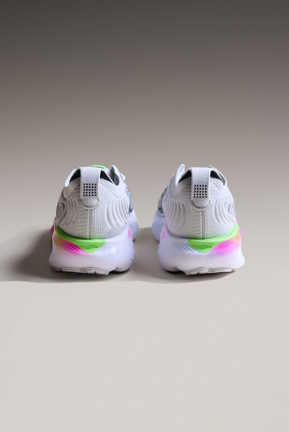 Brooks Women's Adrenaline GTS 25 Oyster/Pink/Green Athletic Lace Up Shoes - null - 4