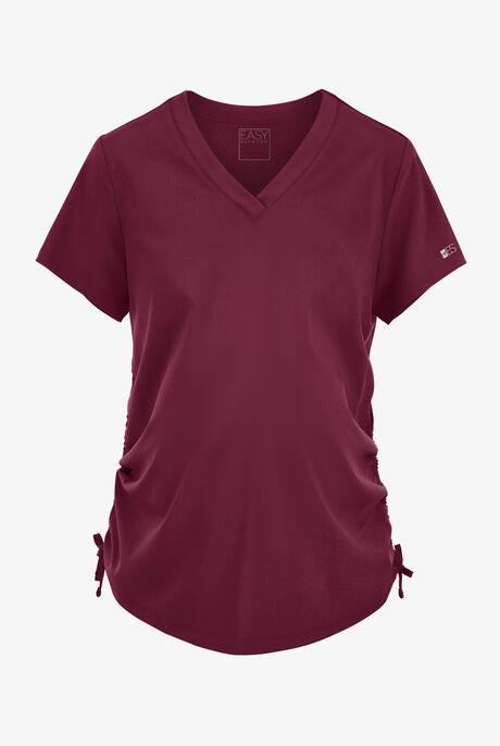 Easy STRETCH Tori Women's Cooling Knit Back Maternity Scrub Top