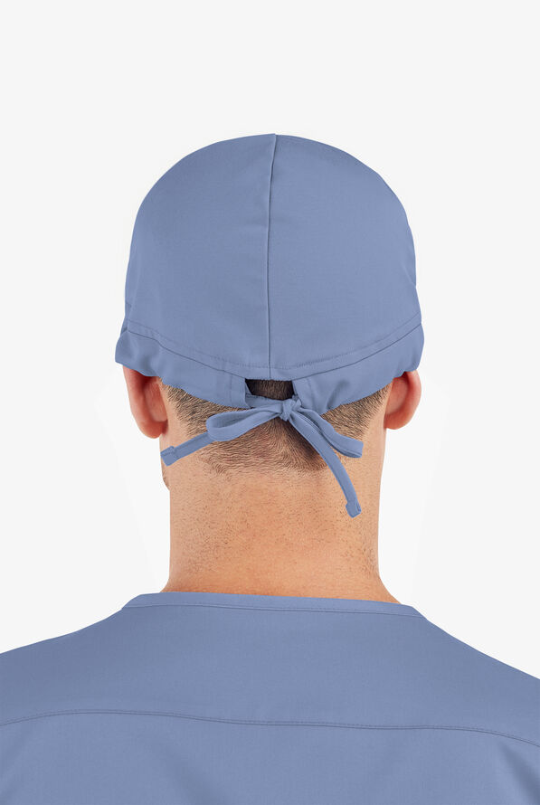 UA Strictly Scrubs Unisex Solid Scrub Hat - Ceil Blue - 4