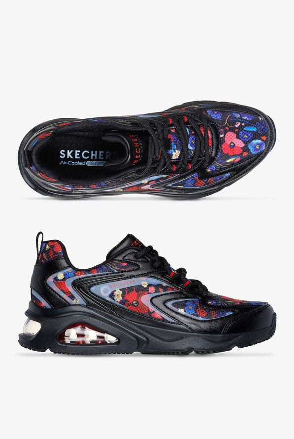 Skechers Street Women's TRES-AIR UNO - BOTANICAL BLISS  Athletic Lace Up Nursing Shoes - null - 1