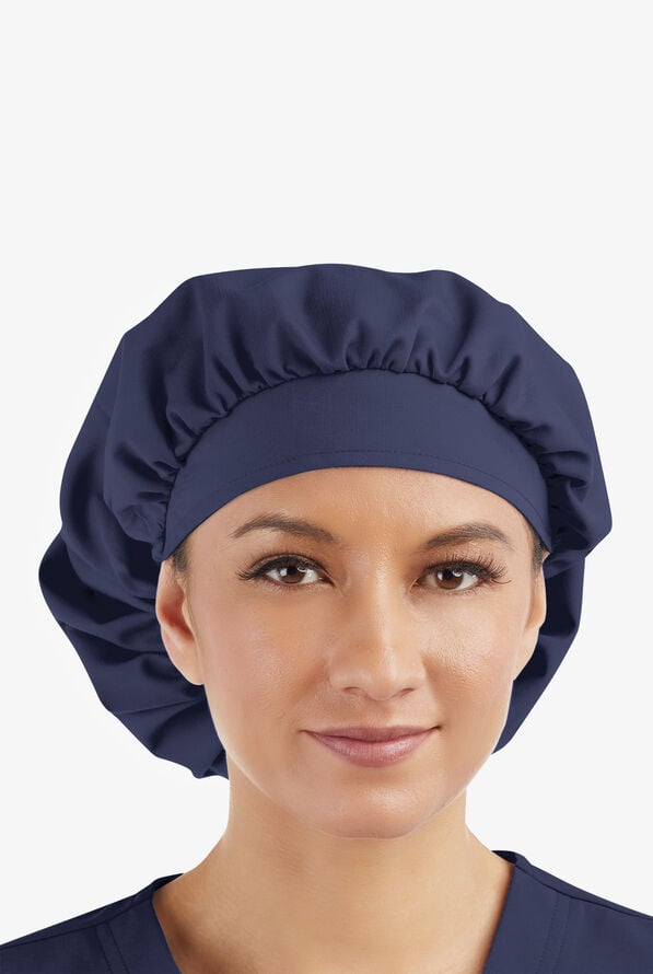 UA Strictly Scrubs Women Bouffant Style Scrub Cap - Navy - 1