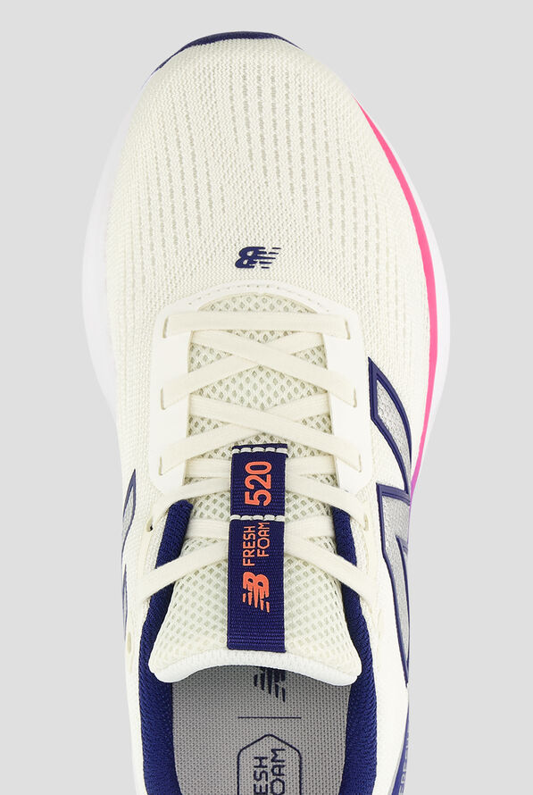 New Balance Women's 520 v9 Angora / Blue Oyster Athletic Lace Up Shoes - null - 2