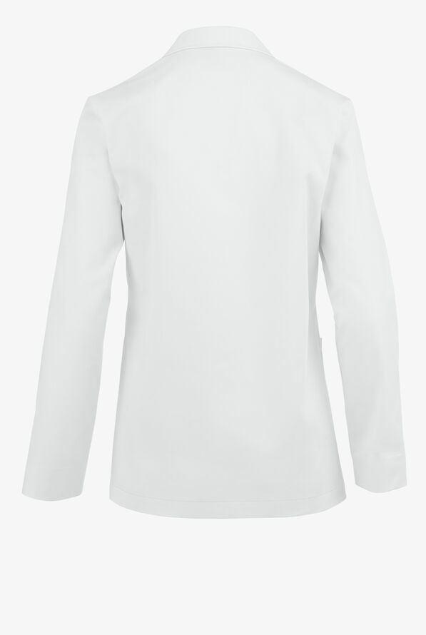 White Swan Meta Women's 28" 7-Pocket Lab Coat - White - 4