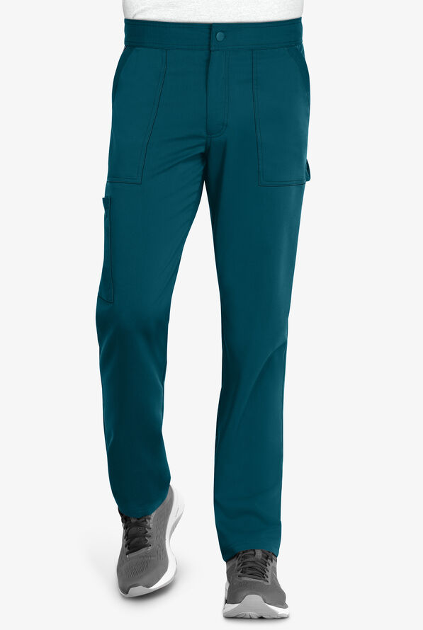 Pantal&oacute;n m&eacute;dico Dickies Balance estilo cargo con bragueta y 6 bolsillos para hombre - Caribbean Blue - 1