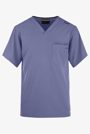 Skechers by Barco Structure Men's 1-Pocket STRETCH V-Neck Scrub Top