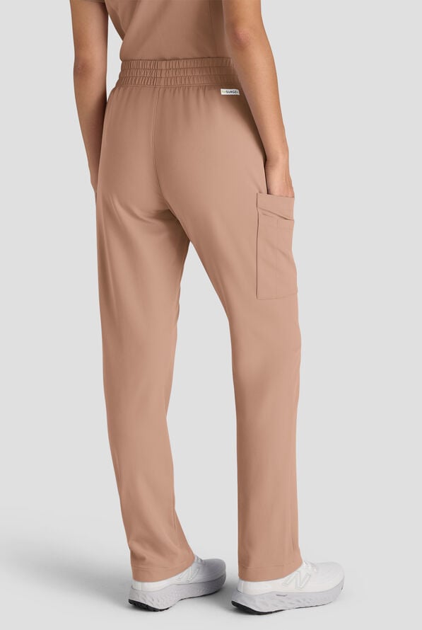 Pantal&oacute;n m&eacute;dico ReSurge Topaz con cord&oacute;n ajustable y 11 bolsillos para mujer - Warm Terrazzo - 2