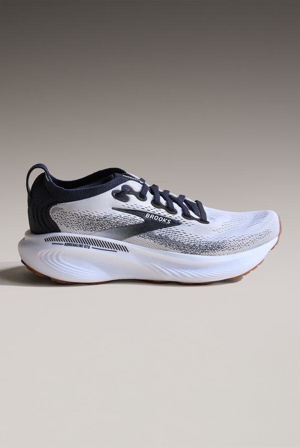 Zapatillas deportivas Brooks Adrenaline GTS 25 White/Black/White con cordones para mujer - null - 6