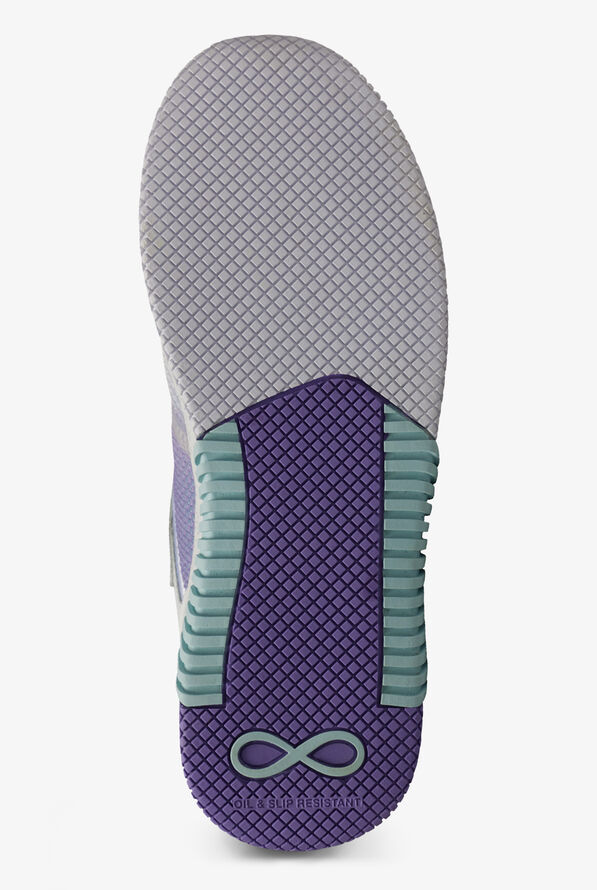 Infinity by Cherokee Women's Dart Minty Fade Athletic Lace Up Nursing Shoes - null - 6