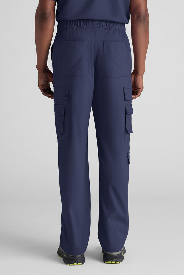 Advantage STRETCH Men's 10-Pocket Cargo Scrub Pant - Navy - 7