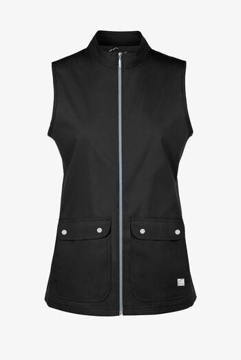 Chaleco médico UA Butter-Soft STRETCH Active con paneles de punto tejido y 4 bolsillos para mujer