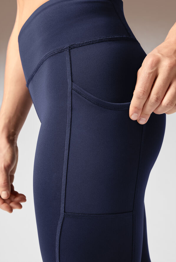 Hypothesis Homeodynamic Women&rsquo;s Yoga-Inspired 3-Pocket Leggings - Navy - 6