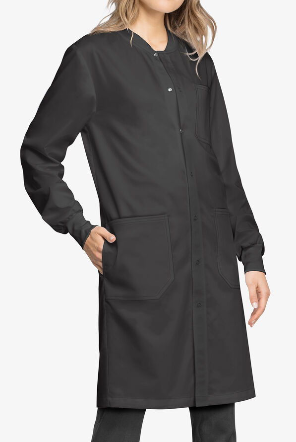 Workwear Revolution Tech Unisex Snap Front Lab Coat, Lab Coats