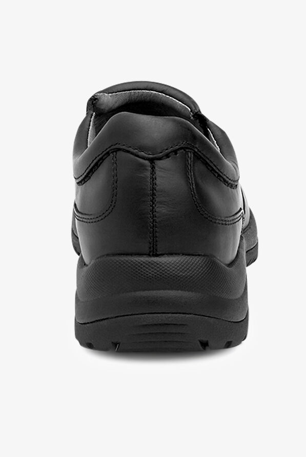 Dansko Men's Wynn Black Slip On Shoes - Black - 3