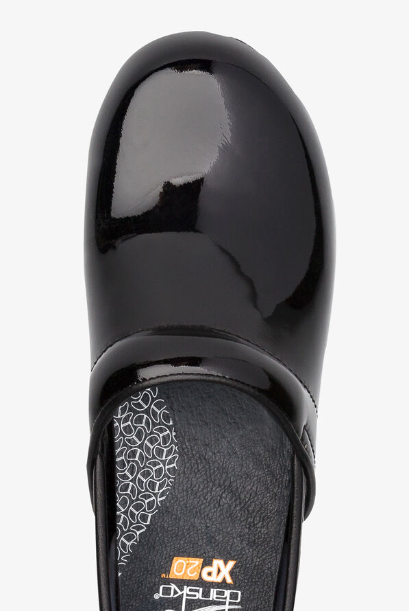 Dansko Women's XP 2.0 Black Clogs - Black Patent - 2
