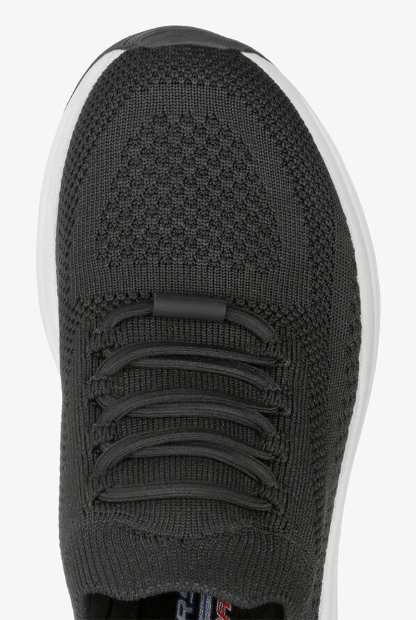 Skechers Bobs Women's Sparrow 2.0 Allegiance Crew Black Athletic Slip On Nursing Shoes - Black - 2