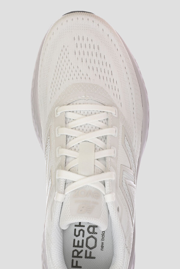 New Balance Women's Fresh Foam X EVOZ White/Grey Athletic Lace Up Shoes - null - 2
