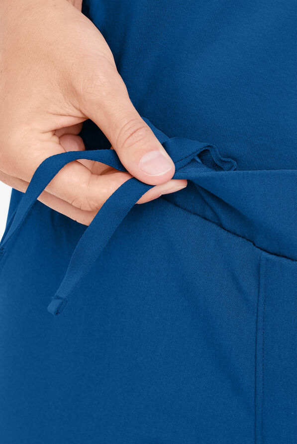 MOVEMENT by Butter-Soft Vega Women's 5-Pocket Flat Front Jogger STRETCH Scrub Pants - Tall - Royal - 3