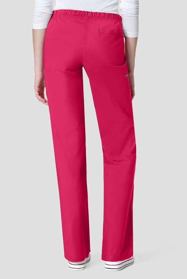 Wink Scrubs WonderFLEX Joy Cargo Scrub Pants - Hot Pink - 2